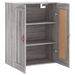 Armoire murale sonoma gris 69,5x34x90 cm bois d'ingénierie - Photo n°6