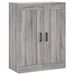 Armoire murale sonoma gris 69,5x34x90 cm bois d'ingénierie - Photo n°1