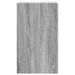 Armoire murale sonoma gris 75x35x60 cm bois d'ingénierie - Photo n°5