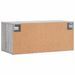 Armoire murale sonoma gris 80x36,5x35 cm bois d'ingénierie - Photo n°8