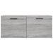 Armoire murale sonoma gris 80x36,5x35 cm bois d'ingénierie - Photo n°5