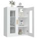 Armoire murale suspendue Blanc 69,5x34x90 cm - Photo n°7