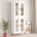 Armoire murale suspendue Blanc 69,5x34x90 cm - Photo n°9