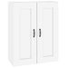 Armoire murale suspendue Blanc brillant 69,5x32,5x90 cm - Photo n°1