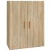 Armoire murale suspendue Chêne sonoma 69,5x34x90 cm - Photo n°1