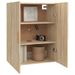 Armoire murale suspendue Chêne sonoma 69,5x34x90 cm - Photo n°5