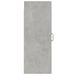 Armoire murale suspendue Gris béton 34,5x34x90 cm - Photo n°8