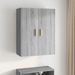 Armoire murale suspendue Sonoma gris 69,5x34x90 cm - Photo n°1