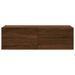 Armoire murale TV Chêne marron 100x30x30 cm Bois d'ingénierie - Photo n°5