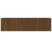 Armoire murale TV Chêne marron 120x30x30 cm Bois d'ingénierie - Photo n°5