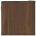 Armoire murale TV Chêne marron 120x30x30 cm Bois d'ingénierie - Photo n°6