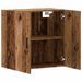 Armoire murale vieux bois 60x31x60 cm bois d'ingénierie - Photo n°7