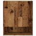 Armoire murale vieux bois 60x31x70 cm bois d'ingénierie - Photo n°4