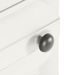 Armoire plastique 40x43x125 cm design de bois blanc angora - Photo n°6