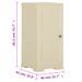 Armoire plastique 40x43x85,5 cm design de bois blanc angora - Photo n°8