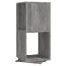 Armoire rotative Gris béton 34,5x34,5x75,5 cm bois d'ingénierie - Photo n°2