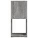 Armoire rotative Gris béton 34,5x34,5x75,5 cm bois d'ingénierie - Photo n°4