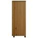 Armoire roulante avec tiroirs MOSS bois de pin marron miel - Photo n°5