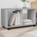 Armoire roulante sonoma gris 72x33x42,5 cm bois d'ingénierie - Photo n°1