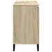 Armoire salle de bain chêne sonoma 65x33x60 cm - Photo n°5