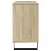 Armoire salle de bain chêne sonoma 80x33x60cm bois d'ingénierie - Photo n°5