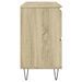 Armoire salle de bain chêne sonoma 80x33x60cm bois d'ingénierie - Photo n°4