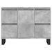 Armoire salle de bain gris béton 80x33x60cm bois d'ingénierie - Photo n°5