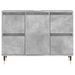 Armoire salle de bain gris béton 80x33x60cm bois d'ingénierie - Photo n°5