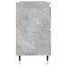 Armoire salle de bain gris béton 80x33x60cm bois d'ingénierie - Photo n°6