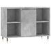 Armoire salle de bain gris béton 80x33x60cm bois d'ingénierie - Photo n°1