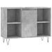 Armoire salle de bain gris béton 80x33x60cm bois d'ingénierie - Photo n°1