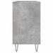 Armoire salle de bain gris béton 80x33x60cm bois d'ingénierie - Photo n°7