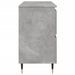 Armoire salle de bain gris béton 80x33x60cm bois d'ingénierie - Photo n°5