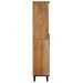 Armoire salle de bain marron 38x33x160 cm bois massif manguier - Photo n°3