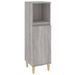 Armoire salle de bain sonoma gris 30x30x100 cm - Photo n°1