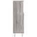 Armoire salle de bain sonoma gris 30x30x100 cm - Photo n°7