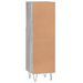 Armoire salle de bain sonoma gris 30x30x100 cm - Photo n°8