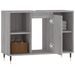 Armoire salle de bain sonoma gris 80x33x60 cm bois d'ingénierie - Photo n°4