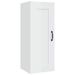 Armoire suspendue Blanc brillant 35x34x90 cm Bois d'ingénierie - Photo n°2