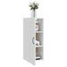 Armoire suspendue Blanc brillant 35x34x90 cm Bois d'ingénierie - Photo n°4