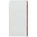 Armoire suspendue Chêne fumé 50x31x60 cm Bois d'ingénierie - Photo n°5