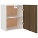 Armoire suspendue Chêne marron 50x31x60 cm Bois d'ingénierie - Photo n°6