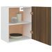 Armoire suspendue Chêne marron 50x31x60 cm Bois d'ingénierie - Photo n°8