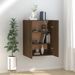 Armoire suspendue Chêne marron 69,5x34x90 cm Bois d'ingénierie - Photo n°1