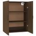 Armoire suspendue Chêne marron 69,5x34x90 cm Bois d'ingénierie - Photo n°8