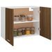 Armoire suspendue Chêne marron 80x31x60 cm Bois d'ingénierie - Photo n°4