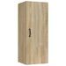 Armoire suspendue Chêne Sonoma 34,5x34x90 cm Bois d'ingénierie - Photo n°2