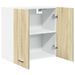 Armoire suspendue Chêne sonoma 60x31x60 cm - Photo n°6