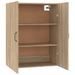 Armoire suspendue Chêne sonoma 69,5x34x90 cm Bois d'ingénierie - Photo n°8