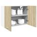 Armoire suspendue Chêne sonoma 80x31x60 cm - Photo n°4